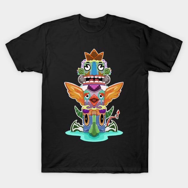 Totem T-Shirt by manuvila